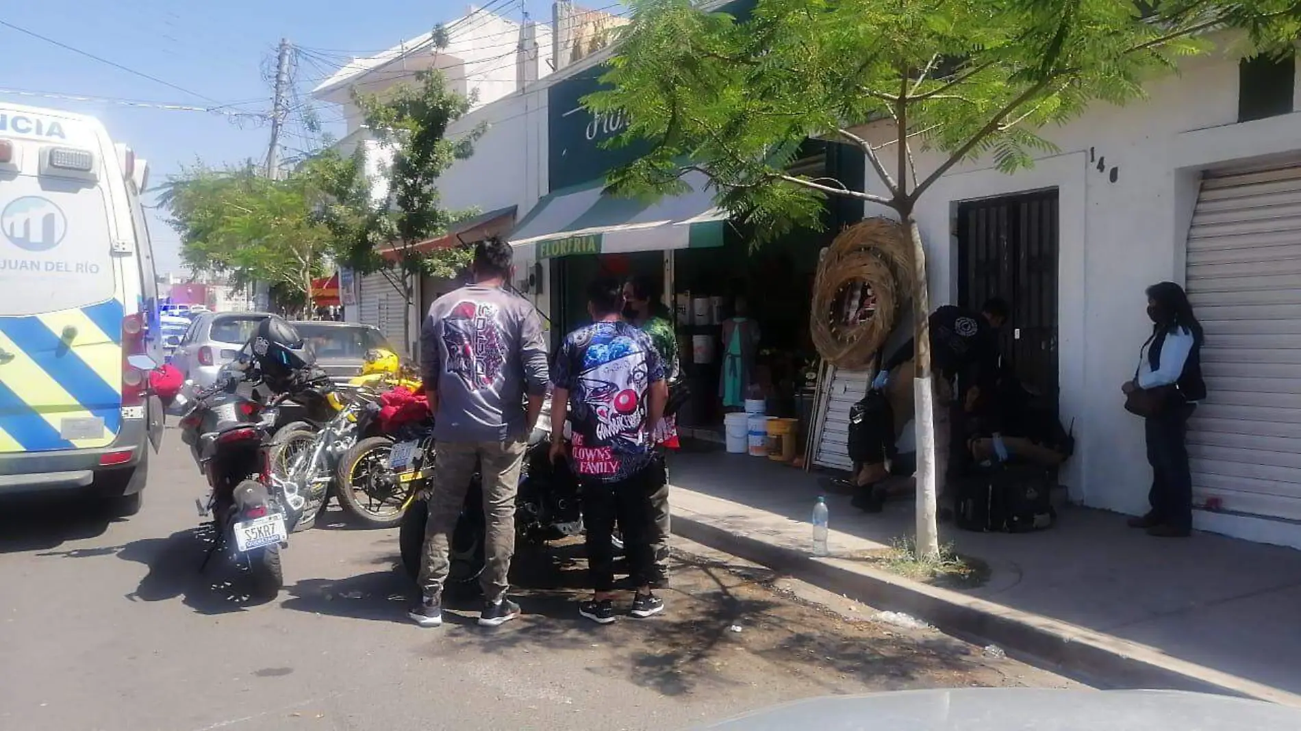 choque entre camioneta y motociclista